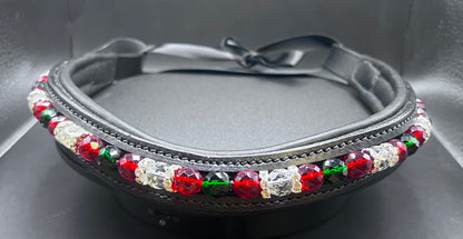 Holiday Cheer Browband - Quick Snap Loops - 19"