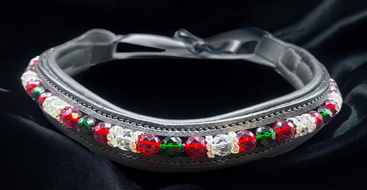 Holiday Cheer Browband - Quick Snap Loops - 19"