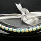 Pearl & Aqua Bling Browband