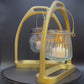 English Stirrup Candle Lights - Gold Tone