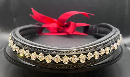 Simply Elegant Browband - Quick Snap Loops