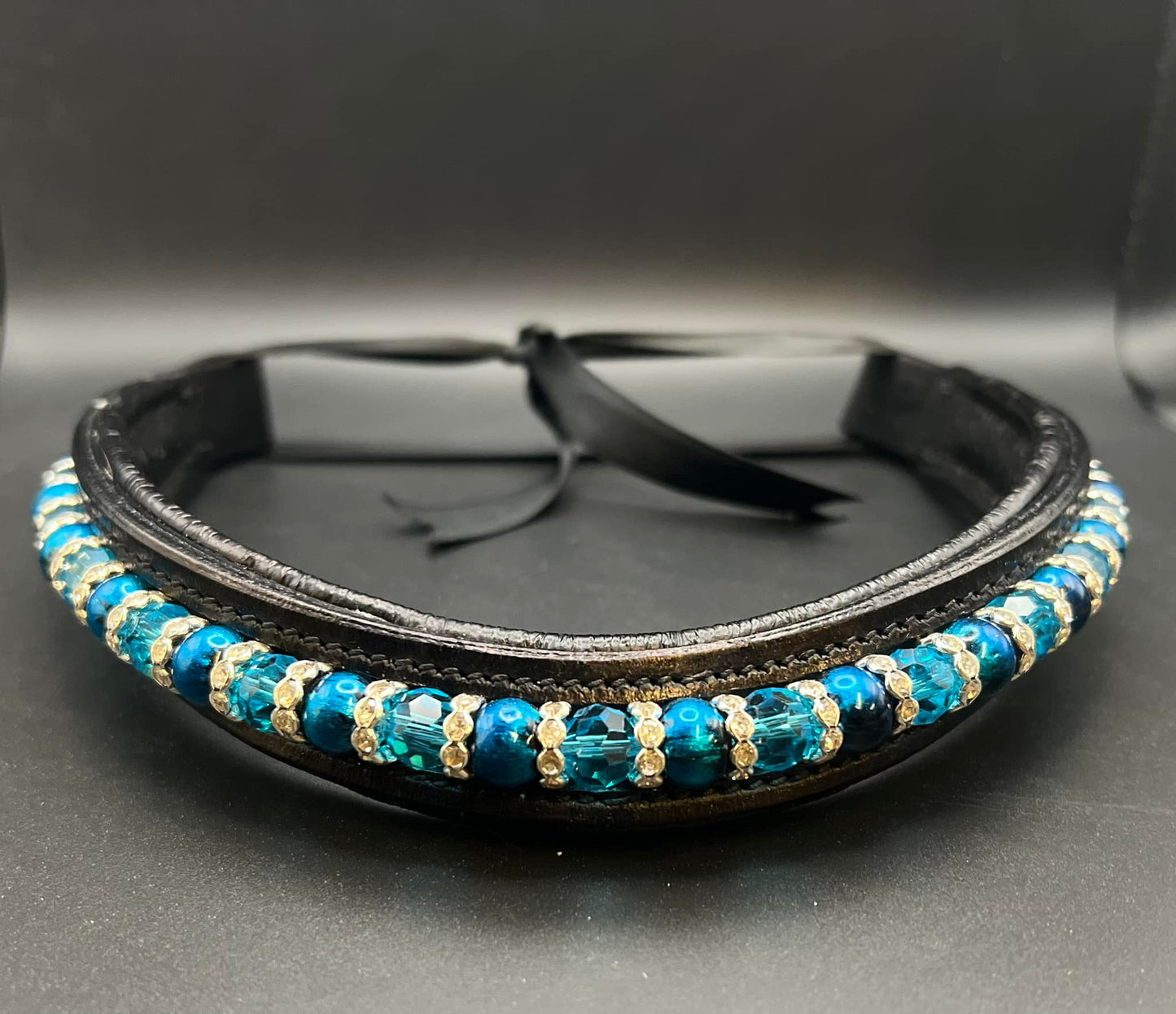 Teal & Bling Browband