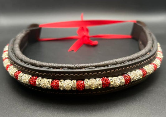 Red & Sparkles Browband